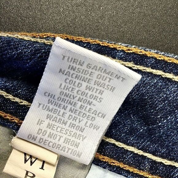 Vintage Relativity Womens Size 6 Denim Jean Mini Skirt Blue Medium Wash Pockets - Picture 5 of 9